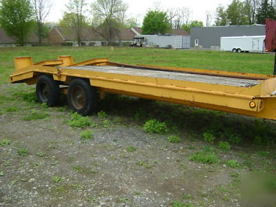 Eager beaver 11 ton trailer