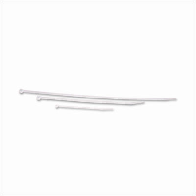 Tamper-proof nylon cable ties, 8X3/16, 1,000 ties/pack