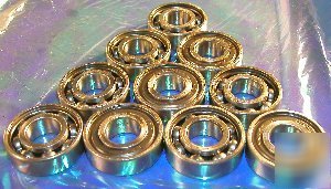 Wholesale lot 10 bearings 6203Z 17X40X12 single ball