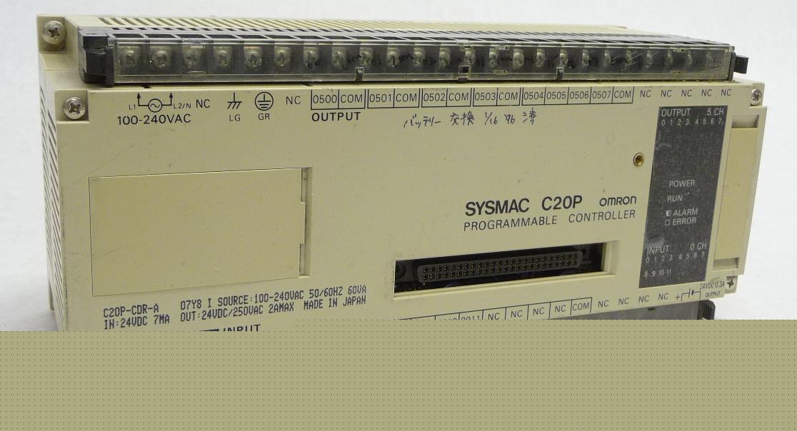 Omron sysmac C20P-cdr-a programmable controller plc 24V