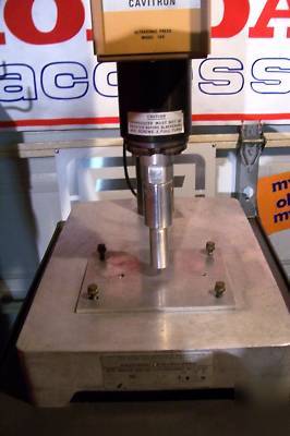 Cavitron ultrasonic plastic welding system no 