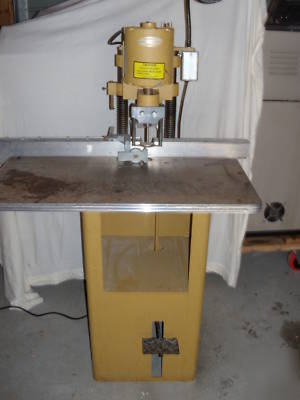 Challenge model jf single spindle drill w/foot pedal