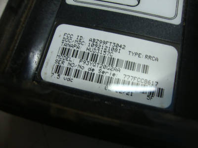 Motorola SP50 vhf 10 ch radio P93YQT20G2AA 5WATT # 3