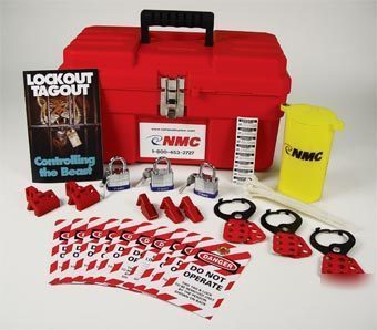Portable lockout / tagout kit nmc ELOK1