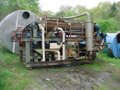 Wastewater treatment_ ashbrook klampress belt filter 