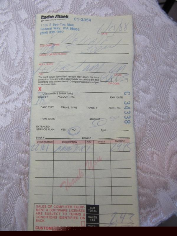  micronta 22-161 7-range ac volt ammeter 300-600V