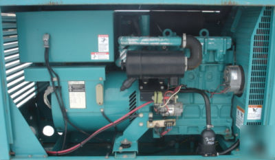 20KW onan diesel generator - enclosed w/ tank