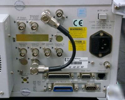 Anritsu MS8609A rubidium 13.2GHZDIGITALSPECTRUMANALYZER