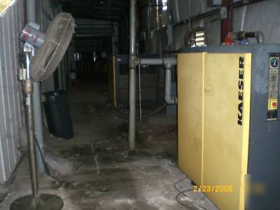 Kaeser cs 91 75 hp compressor & kaeser 50HP dryer 