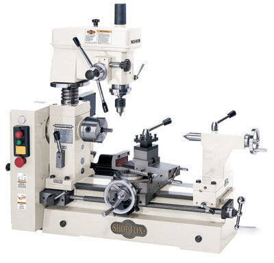 New shop foxÂ® M1018 mill / lathe combo ( )