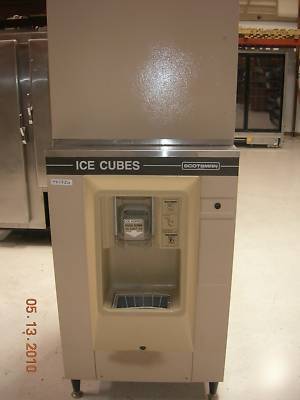 Hotel motel ice machine dispenser 250# head 200# bin