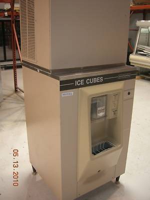 Hotel motel ice machine dispenser 250# head 200# bin