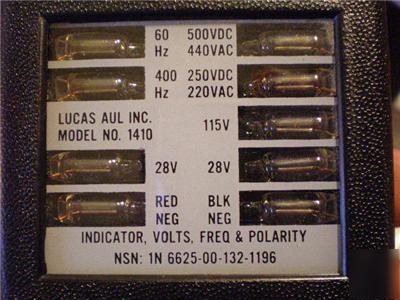 Lucas aul, multy-votage, frequecy, polarity, model 1410