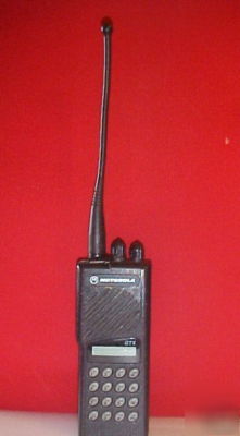Motorola gtx uhf 800 mhz radio talkie ltr