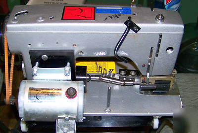 National 126 single pull binding brute carpet machine