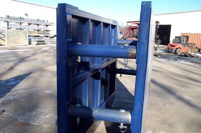 Trench box 6' h x 8' lg x 4' w lt wt steel shoring box