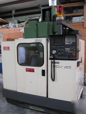 Okk pcv-40 cnc vmc vertical machining center mitsubishi