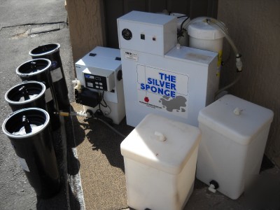 Silver recovery equip. silver sponge 4000 & cpac unit