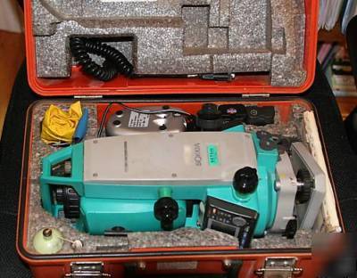 Sokkia SET500 t.s. excell.cond.srvcd & calibrated sept.