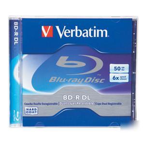 Verbatim 6X bd-r dl media