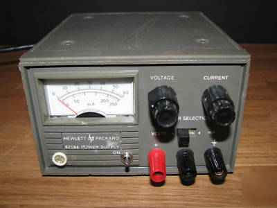Vintage hewlett packard dc power supply model #6218A