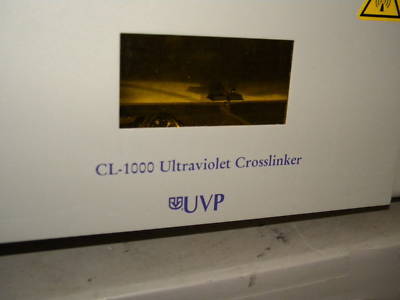 Uvp cl-1000L crosslinker (365NM, longwave), ex cond.