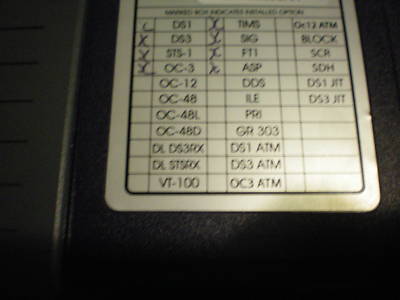 Acterna/jdsu testpad (fst-2000 & fst-2310)