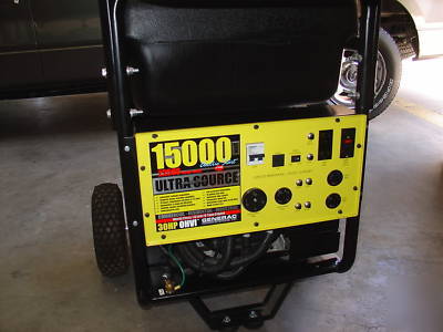 Guardian ultra source 15000 watt portable generator