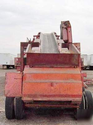 1994 seco 5X16 towable 3 deck screening plant