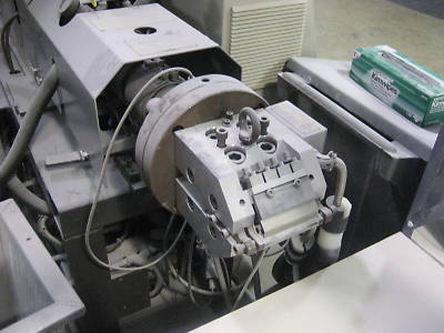 Cincinnati milacron 34MM conical twin screw extruder