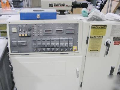 Cincinnati milacron 34MM conical twin screw extruder