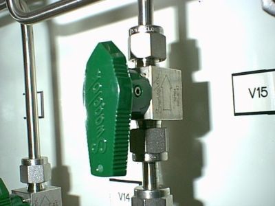 Gas sample conditioning filtration filter system 10PORT