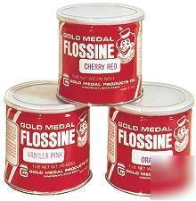 Gold medal candy floss kit - with 3 flavours