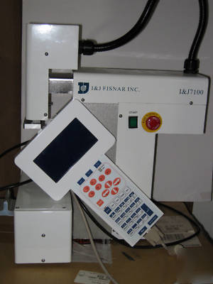 Model #7100-robotic dispensing machine w/teach pendant