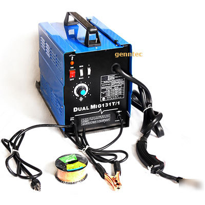 New flux wire welder mig-131 gas/no gas welding machine 