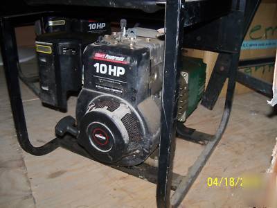 Pair of coleman powerbase 5000 10HP portable generators