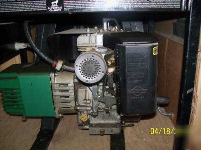 Pair of coleman powerbase 5000 10HP portable generators