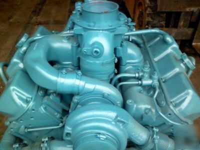 Detroit diesel 8.2L turbocharged rebuilt engine - oem