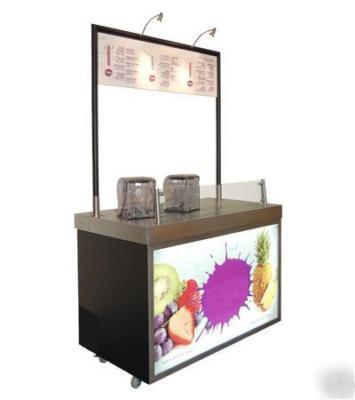 Ex demo portable juice/smoothie bar -blendtec blenders 