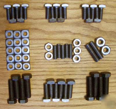 Radiator bolt set â€“ styled john deere b - also model 50