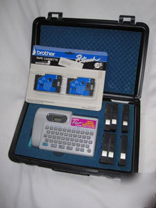 Tc-10 label tape cassettes for brother p-touch