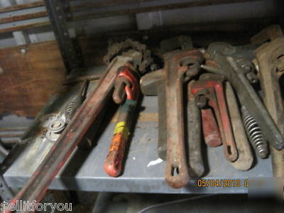 Tool box & shelves with tools (wrenches/sockets/ect...)