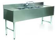 Eagle group 1800 B5C-18|underbar 3 comp sink unit|