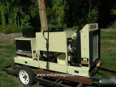 Generator- 30KW kohler- standby emergency - lp/nat. gas