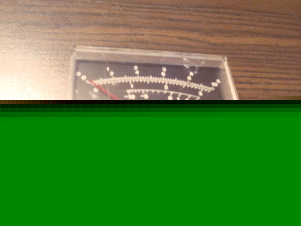 Hp 8640B rf level meter