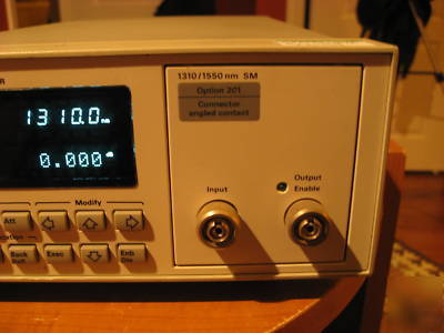 Agilent 8156A optical attenuator option 201