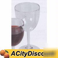 Carlisle 43621 2DZ 12OZ white wine glass clear plastic