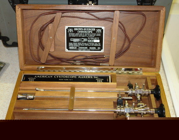 Cystoscope brown buerger vintage 1911 mint 