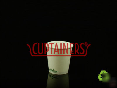 Eco friendly 10OZ ecotainer carte blanc hot cup-1000CT