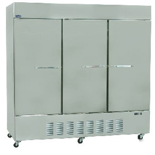 Nor-lake BF803SMS/0 reach-in freezer, 3 stainless steel